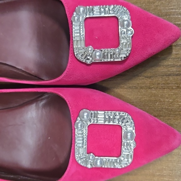 Kate Spade-Buckle Up Flats-Size 9.5 - Picture 4 of 17